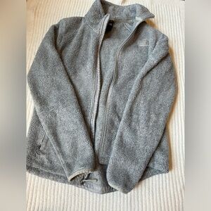 The North Face Fuzzy Zip Up Jacket